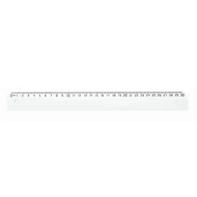 Rigla 30 cm plastic transparent  Ark-img