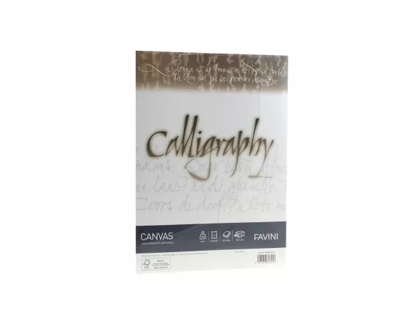 Hârtie caligrafică 100g/mp A4 50 coli ALB FAVINI CANVAS-1-IMG-slider