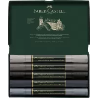 Set 5 markere solubile tonuri de gri a.durer Faber-Castell-1-IMG-slider-mobile