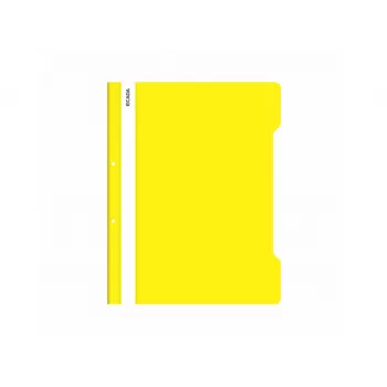 Dosar plastic cu sina Ecada galben-1