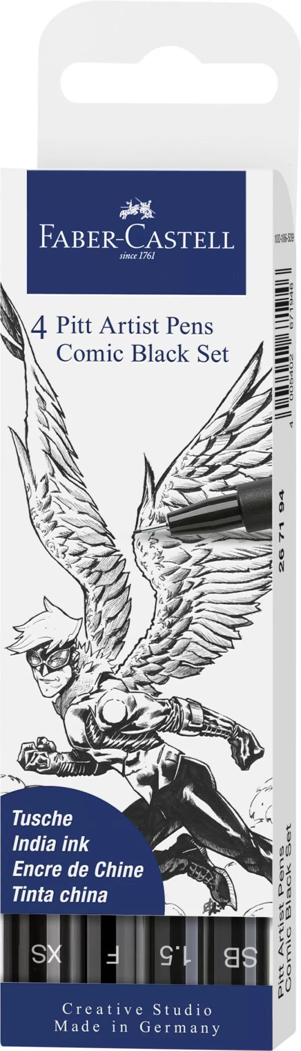 Pitt artist pen set 4 comic negru Faber-Castell-1-IMG-slider