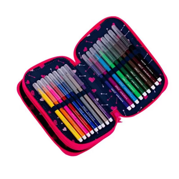 Penar fete echipat cu 2 fermoare, 37 piese, inimioare Daco PE262E-3-IMG-slider