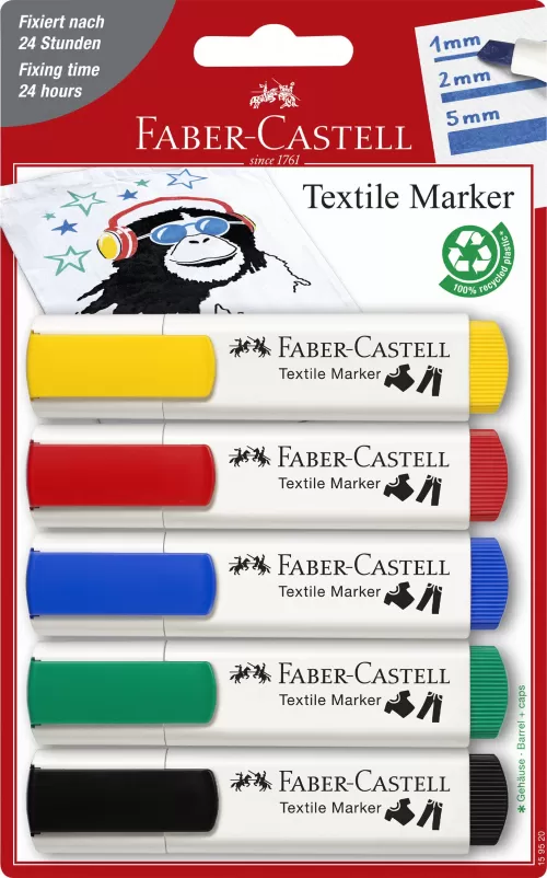 24-Blister-5-markere-pentru-textile-standard-Faber~Castell
