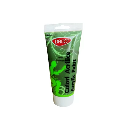 Culori acrilice - Verde fluorescent 200 ml Daco CU3200VFL-img
