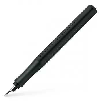 Stilou Faber-Castell Grip 2011 negru, penita F-1
