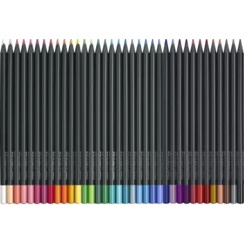 Creioane colorate 36 culori black edition Faber-Castell-3