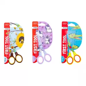 Foarfeca gradinita 13 cm, lama printata, Daco FF202-1-IMG-nav