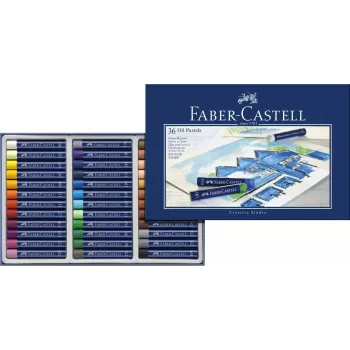 Creioane ulei pastel 36 culori Faber-Castell-1