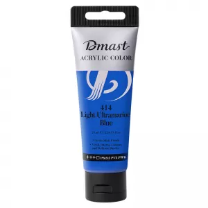 Culori acrilice profesionale, 75 ml, albastru ultramarin Dmast by Pebeo-1-IMG-nav