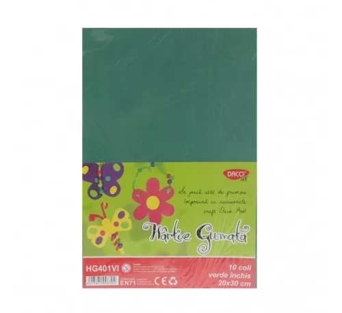 8-Hartie-gumata-10-coli-DACO-verde-inchis