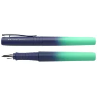 Stilou Faber-Castell Poly Pen, albastru-turcoaz, penita M-2-IMG-slider-mobile