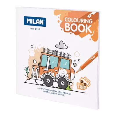 Carte de colorat 4+ Let's go Trip Milan-img