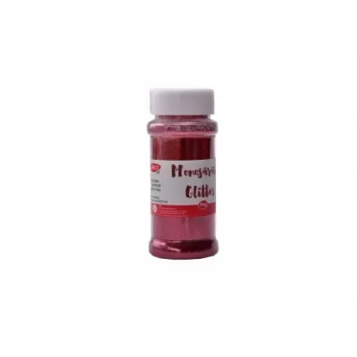 Pudră glitter Monosărăriţă 60 grame DACO Roşu-img