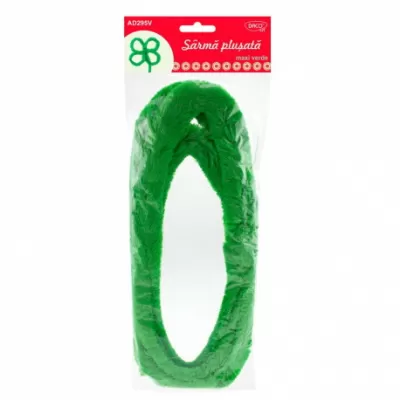 Accesorii craft - AD295V Sârmă pluşată Maxi verde DACO-img