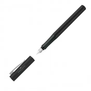 Stilou Faber-Castell grip 2011 negru, penita M-2