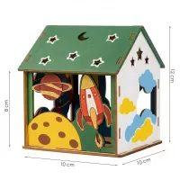 Set creativ copii - casuta spatiala, lemn Daco SC095-2-IMG-slider-mobile