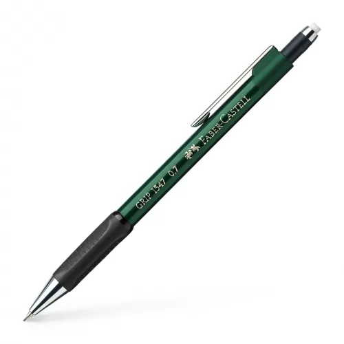 7-Creion-mecanic-0.7mm-verde-grip-1347-Faber~Castell