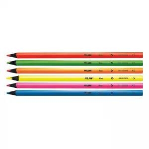 Creione colorate 6 culori Fluo lemn negru MILAN-2-IMG-nav