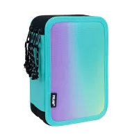 Penar cu 3 fermoare echipat, verde degrade, Milan 1364SN1GR-1-IMG-slider-mobile