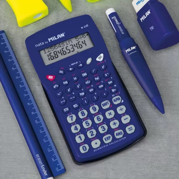 Calculator stiintific 10 DG, albastru acid, Milan 1590005BBL-3-IMG-slider