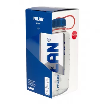 Sticla de apa din tritan, 1000 ml, transparenta Milan-2