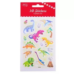 Abtibilduri Dinozauri - lipeste 3D Daco AB163-1-IMG-nav