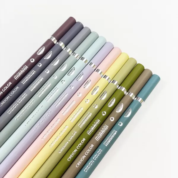 Creioane colorate 12 culori pentru hartie neagra Morandii Daco CC412M-3-IMG-slider