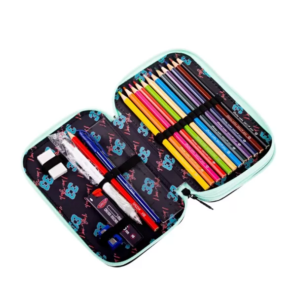 Penar echipat baieti, 2 compartimente, 37 piese, imprimeu curse masini Daco PE258E-2-IMG-slider
