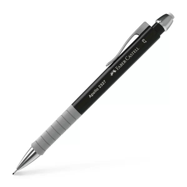 Creion mecanic 0.7mm negru Apollo Faber-Castell-1-IMG-slider