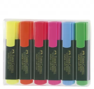 Textmarker set 6 1548 Faber-Castell-img