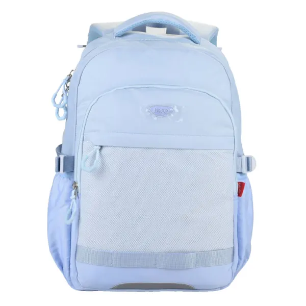 Ghiozdan copii bleu uni, gimnaziu si liceu, 46 cm Daco GH5009-1-IMG-slider
