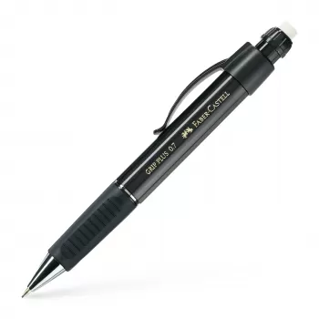Creion mecanic 0.7mm negru grip plus 1307 Faber-Castell-2