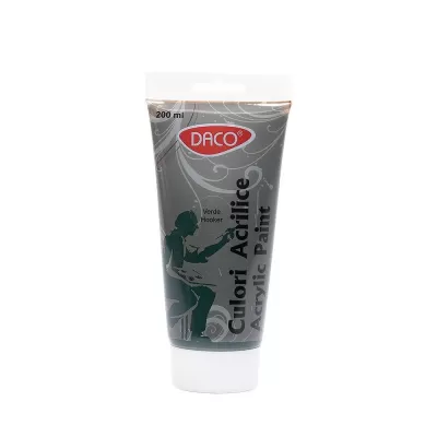 Culori acrilice - Verde Hooker 200 ml Daco CU3200VH-img