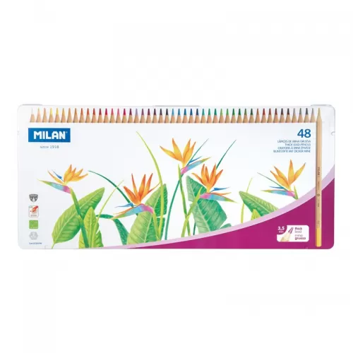 14-Creion-color-48-culori-Milan_-cutie-metalica