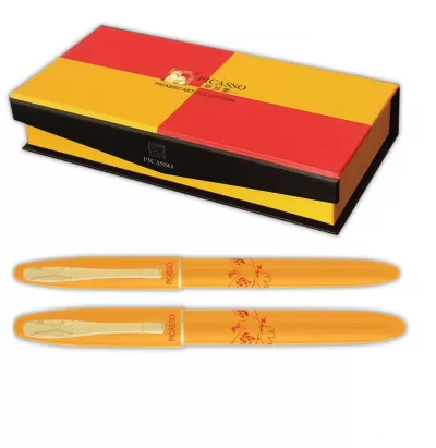 Set pix si stilou PICASSO 606, Galben-img