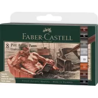 Pitt artist pen set 8 buc clasic Faber-Castell-1-IMG-slider-mobile