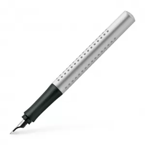 Stilou Faber-Castell Grip 2011 argintiu, penita M-1-IMG-nav