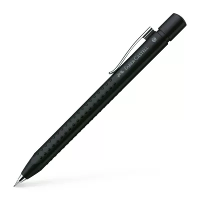 Creion mecanic 0.7mm negru metalizat grip 2011 Faber-Castell-img