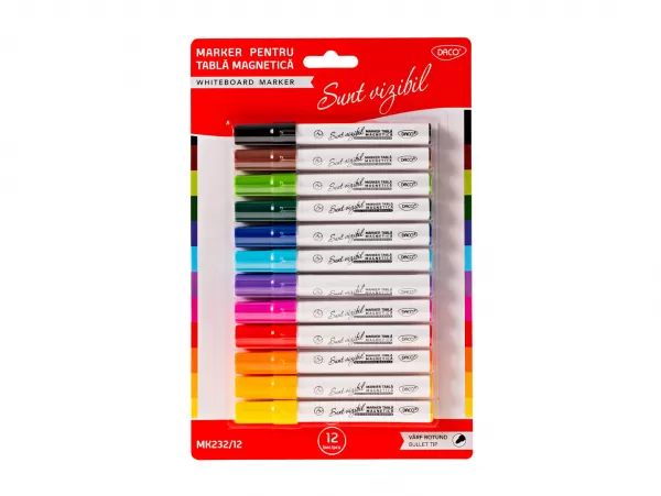 Set markere tabla 12 culori Daco MK232/12-1-IMG-slider