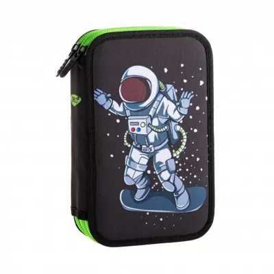 Penar baieti dublu, neechipat, imprimeu astronaut Daco PE288-img