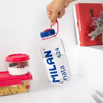 Sticla de apa din tritan, 1000 ml, transparenta Milan-4