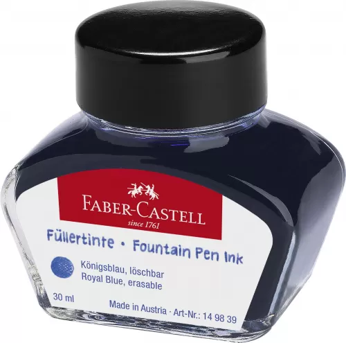 10-Cerneala-30ml-albastra-Faber~Castell