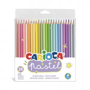 Creioane colorate 24 culori Pastel CARIOCA 43310-1-IMG-nav