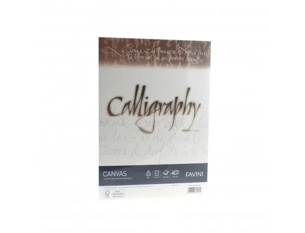 Hârtie caligrafică 200g/mp A4 50 coli ALB FAVINI CANVAS-1-IMG-slider