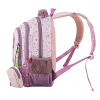 Ghiozdan fete clasa 0, lila, imprimeu Zana, 38 cm Daco GH3020-2-IMG-slider-mobile