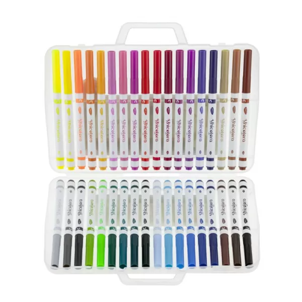 Carioca 36 culori varf conic UNICOLORA DACO CA136-2-IMG-slider