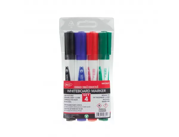 Marker pentru tabla magnetica set 4 culori DACO-1-IMG-slider