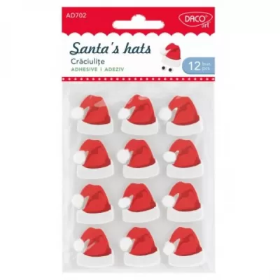 Accesorii craft - Caciulite rosii  Daco AD702-img