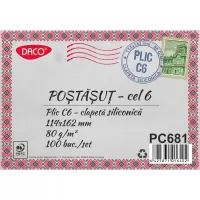 Plic C6 siliconic alb, set 100 buc, Daco PC681-2-IMG-slider-mobile