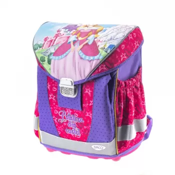 Ghiozdan scolar tip container, fete, 40 cm, DACO GH308-1